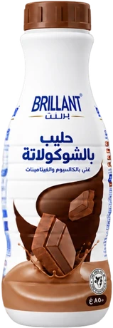 عبوة حليب برلنت بنكهة الشوكولا 850 مل